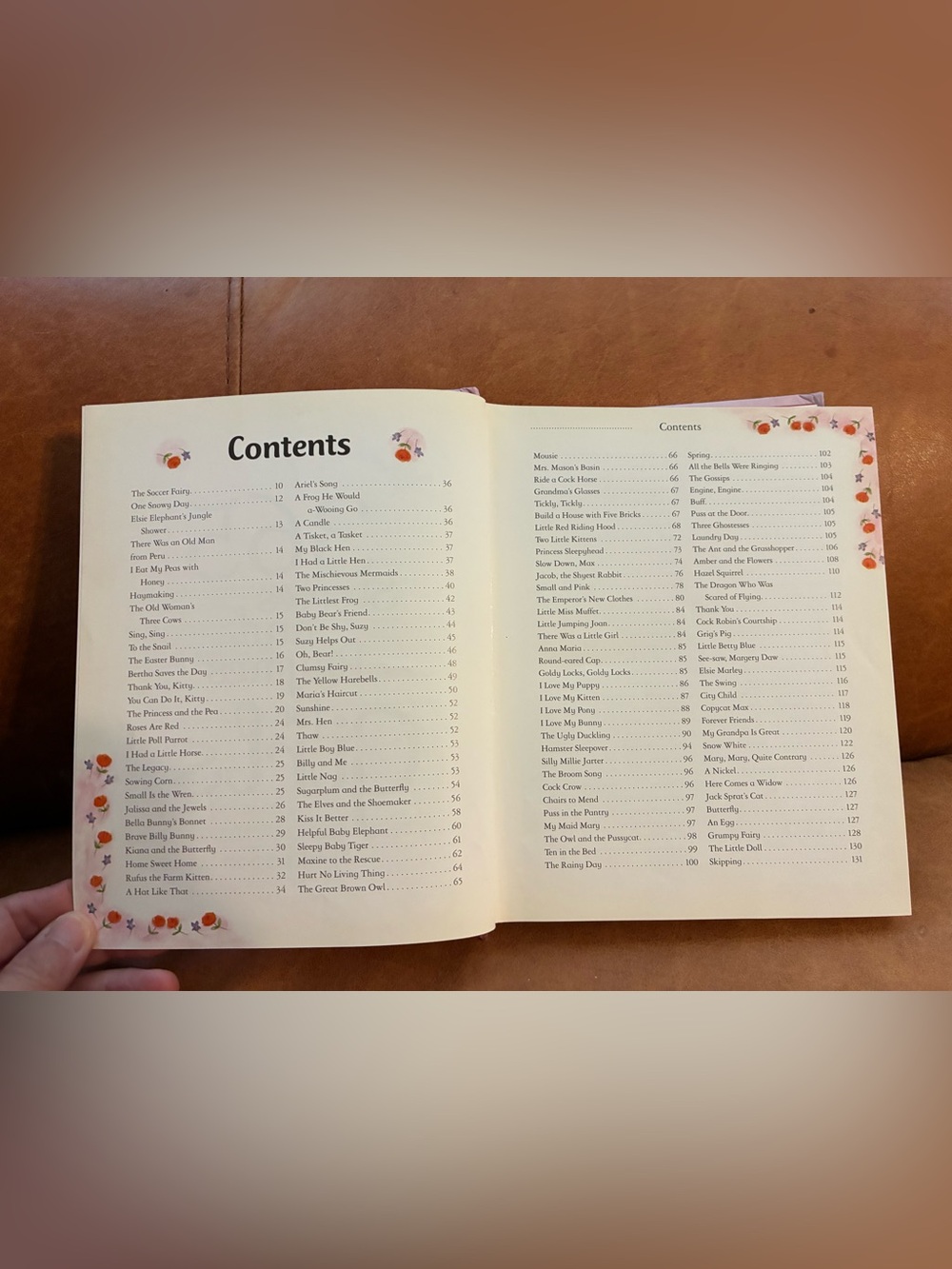 365 Stories and Rhymes for Girls - Pink Illustrated Hardcover - Picture 3 of 7